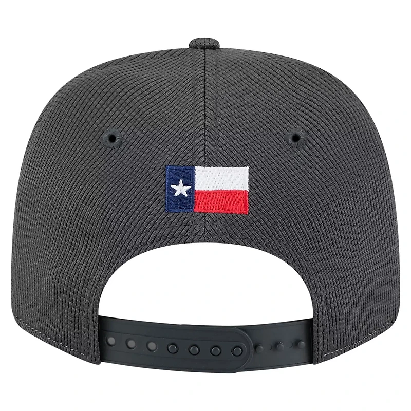 New Era Gray FC Dallas 2025 Jersey Hook 9SEVENTY Stretch-Snap Hat