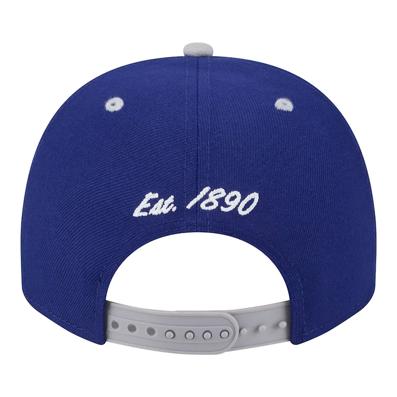 New Era Gray Los Angeles Dodgers Arched A-Frame 9FIFTY Adjustable Hat