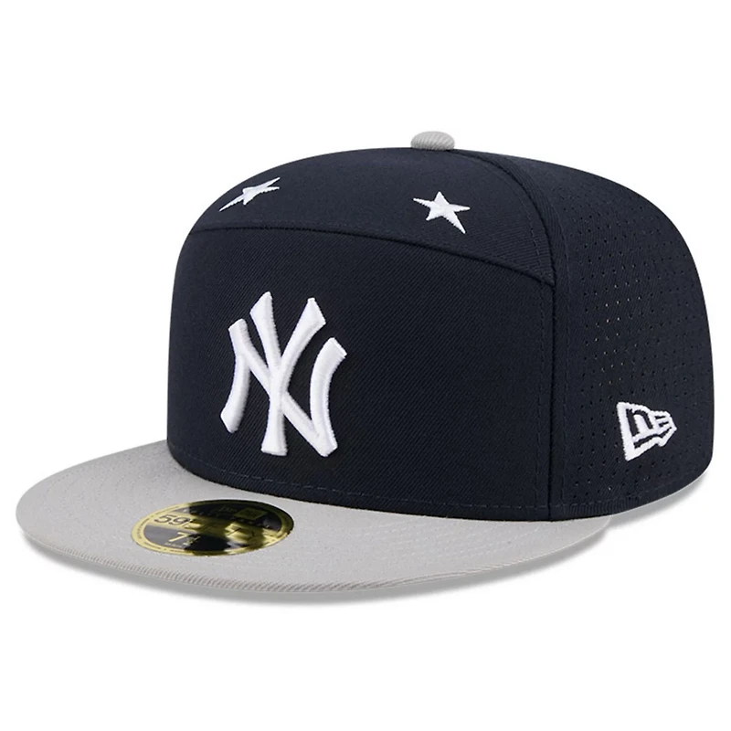 New Era Gray New York Yankees 2025 MLB All-Star Game Side Patch 59FIFTY Fitted Hat