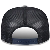 New Era /Gray New York Yankees Team Foam Front A-Frame Trucker 9FIFTY Snapback Hat