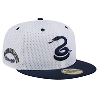 New Era Gray Philadelphia Union Throwback Mesh 59FIFTY Fitted Hat