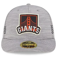 New Era Gray San Francisco Giants 2024 Clubhouse Low Profile 59FIFTY Fitted Hat