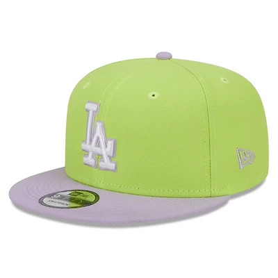 New Era /Purple Los Angeles Dodgers Spring Basic Two-Tone 9FIFTY Snapback Hat