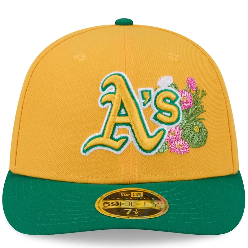 New Era Green Athletics 2026 Spring Training Low Profile 59FIFTY Fitted Hat