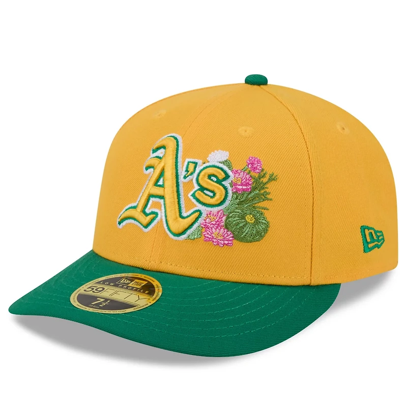 New Era Green Athletics 2026 Spring Training Low Profile 59FIFTY Fitted Hat