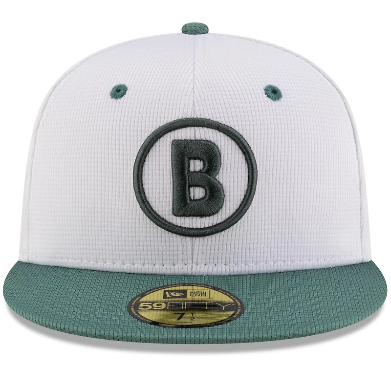 New Era Green Boston Red Sox 2025 City Connect Batting Practice 59FIFTY Fitted Hat