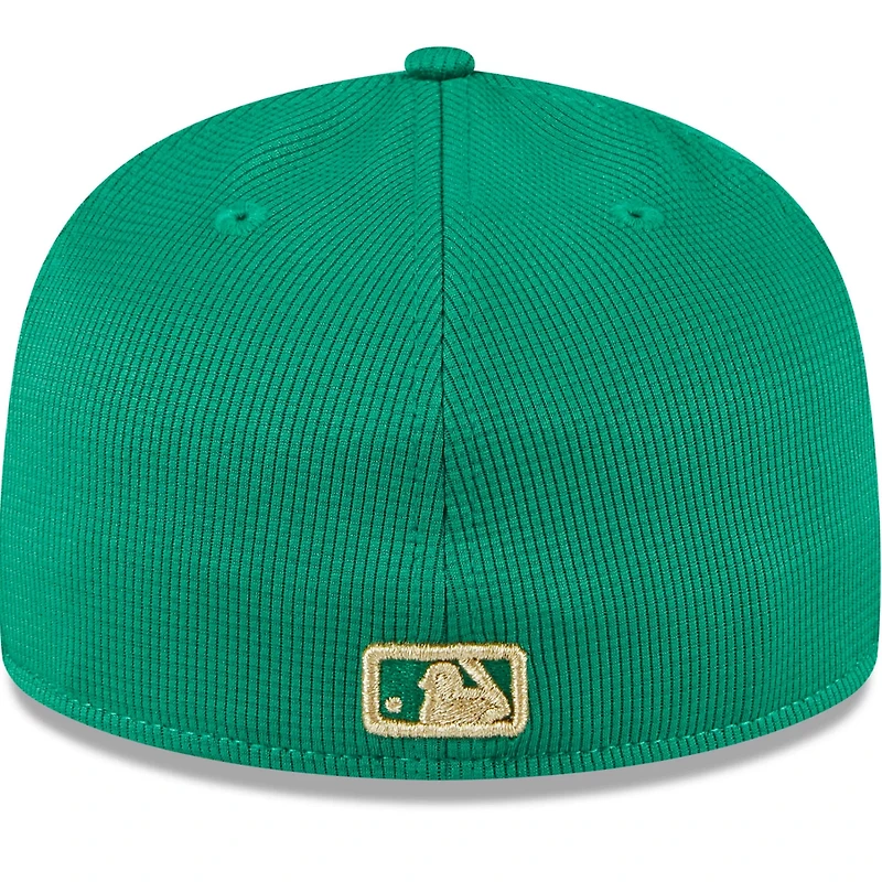 New Era /Green Los Angeles Angels 2024 St Patrick's Day Low Profile 59FIFTY Fitted Hat