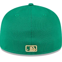 New Era /Green Los Angeles Angels 2024 St Patrick's Day Low Profile 59FIFTY Fitted Hat