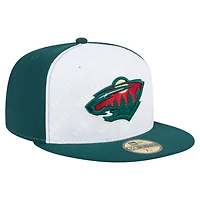 New Era Green Minnesota Wild Repeat Two-Tone 59FIFTY Fitted Hat