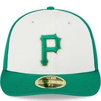 New Era Green Pittsburgh Pirates 2024 St Patrick's Day Low Profile 59FIFTY Fitted Hat