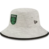 New Era Heathered Gray Austin FC Distinct Bucket Hat