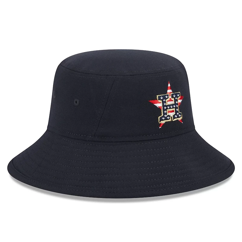 New Era Houston Astros 2023 Fourth of July Bucket Hat