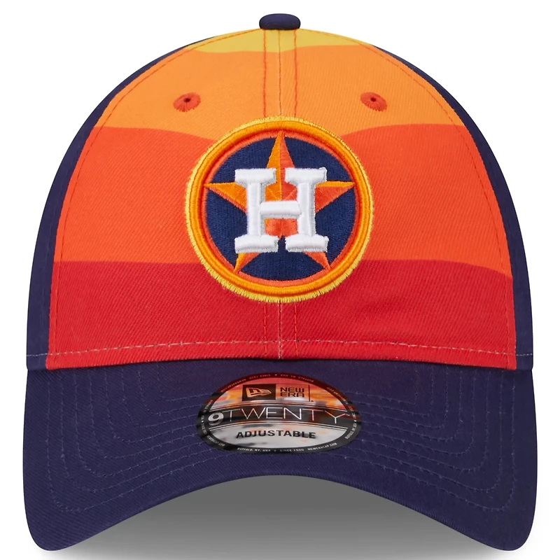 New Era Houston Astros 2024 Batting Practice 9TWENTY Adjustable Hat