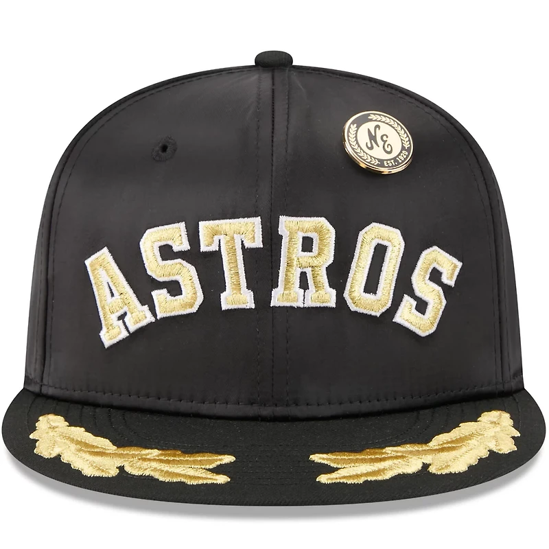 New Era Houston Astros 2025 59FIFTY Day Gold Leaf 59FIFTY Fitted Hat