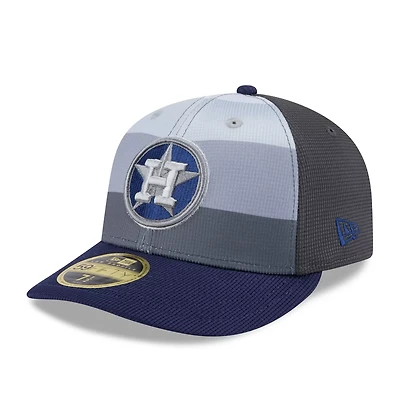 New Era Houston Astros 2025 Batting Practice Low Profile 59FIFTY Fitted Hat