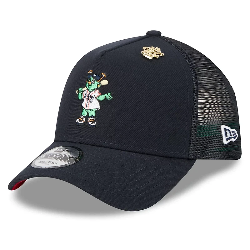 New Era Houston Astros 2025 Big League Chew A-Frame 9FORTY Adjustable Trucker Hat