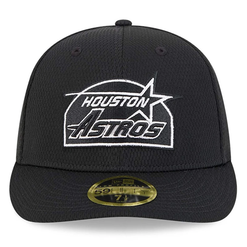 New Era Houston Astros 2025 MLB Clubhouse Low Profile 59FIFTY Fitted Hat