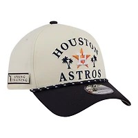 New Era Houston Astros 2026 Spring Training Fan Pack Rope A-Frame 9FORTY Adjustable Hat