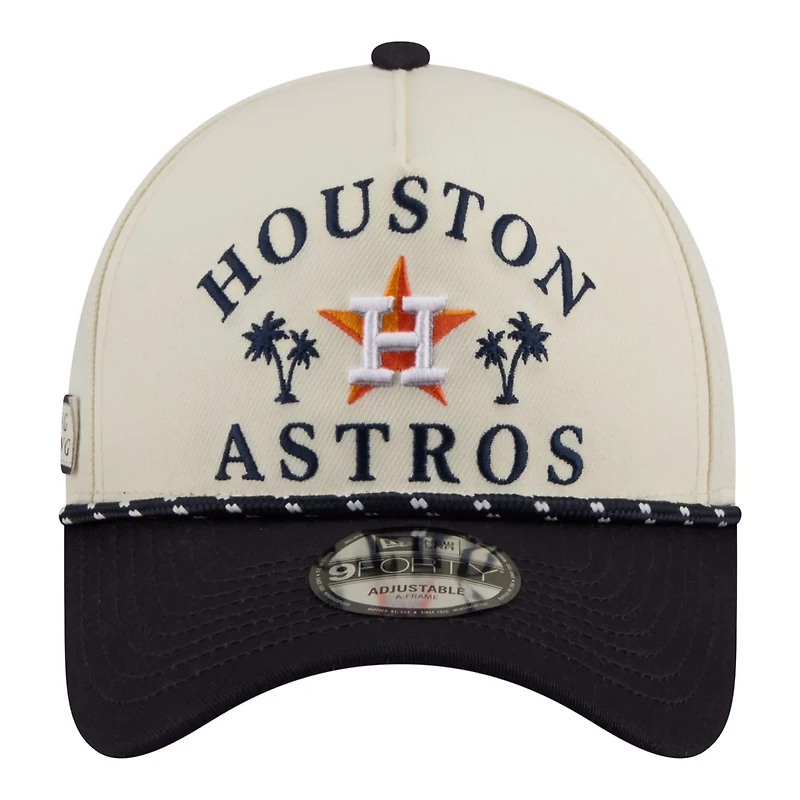 New Era Houston Astros 2026 Spring Training Fan Pack Rope A-Frame 9FORTY Adjustable Hat