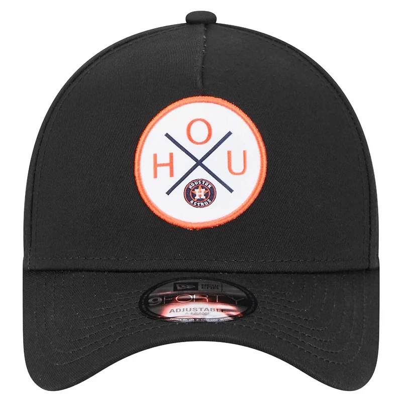 New Era Houston Astros 9FORTY A-Frame Adjustable Hat
