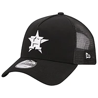 New Era Houston Astros A-Frame 9FORTY Trucker Adjustable Hat