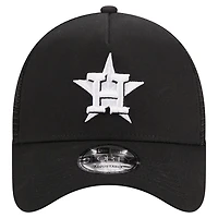 New Era Houston Astros A-Frame 9FORTY Trucker Adjustable Hat