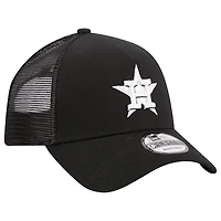 New Era Houston Astros A-Frame 9FORTY Trucker Adjustable Hat