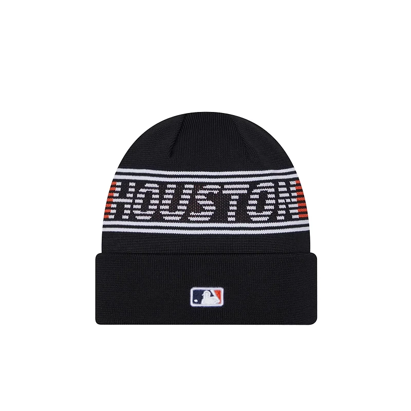 New Era Houston Astros Authentic Collection Cuffed Knit Hat
