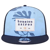 New Era Houston Astros Bikini Bottom Trucker 9FIFTY Snapback Hat