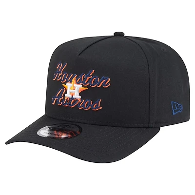 New Era Houston Astros Chainstitch 9FIFTY A-Frame Snapback Hat