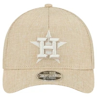 New Era Houston Astros Cotton Weave M-Crown A-Frame 9FORTY Adjustable Hat