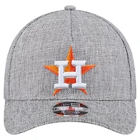 New Era Houston Astros Cotton Weave M-Crown A-Frame 9FORTY Adjustable Hat