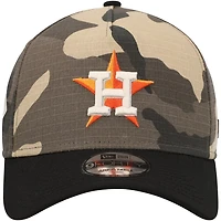 New Era Houston Astros Crown A-Frame 9FORTY Adjustable Hat