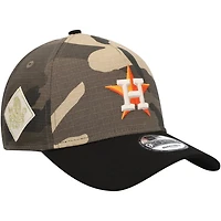 New Era Houston Astros Crown A-Frame 9FORTY Adjustable Hat