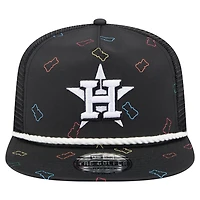 New Era Houston Astros Gummy Golfer Trucker Adjustable Hat