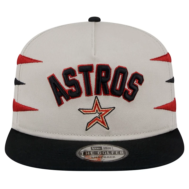 New Era Houston Astros Iron Golfer Snapback Hat