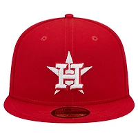 New Era Houston Astros Logo 59FIFTY Fitted Hat