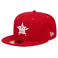 New Era Houston Astros Logo 59FIFTY Fitted Hat