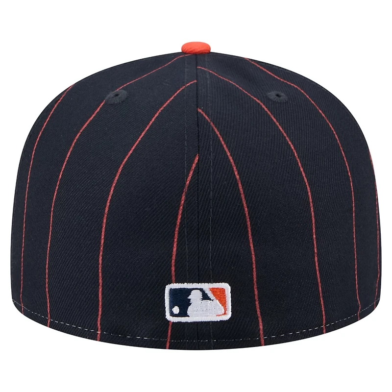 New Era Houston Astros Pinstripe 59FIFTY Fitted Hat