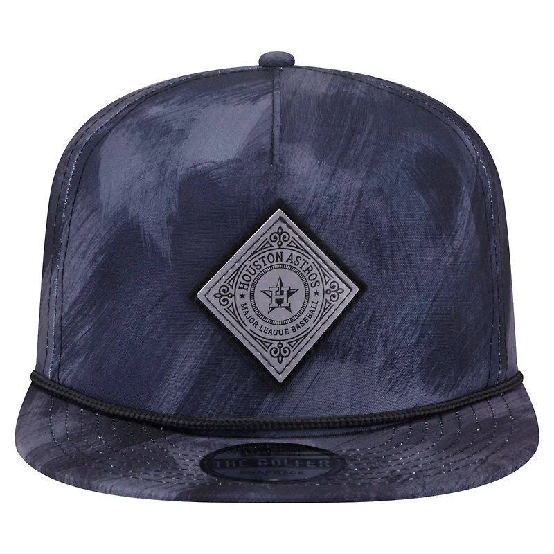 New Era Houston Astros Printed Golfer Snapback Hat