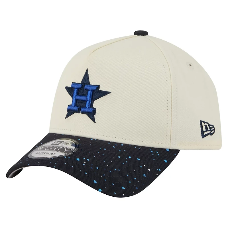 New Era Houston Astros Speckle A-Frame 9FORTY Adjustable Hat