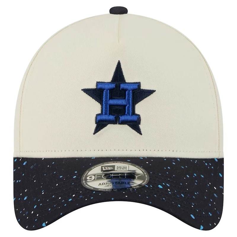 New Era Houston Astros Speckle A-Frame 9FORTY Adjustable Hat