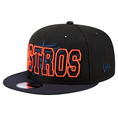 New Era Houston Astros Splatter 9FIFTY Snapback Hat