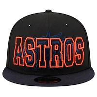 New Era Houston Astros Splatter 9FIFTY Snapback Hat