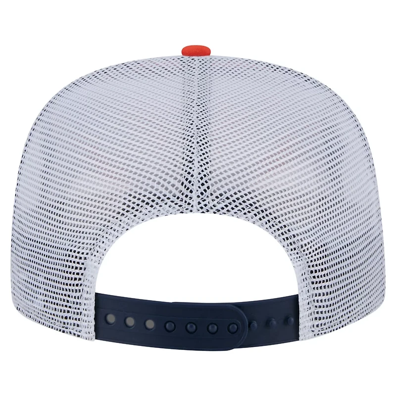 New Era Houston Astros Tie-Dye Golfer Trucker Adjustable Hat