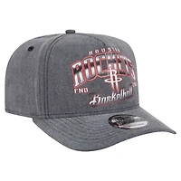 New Era Houston Rockets Throwback Washed Pre-Curved 9FIFTY Snapback Hat
