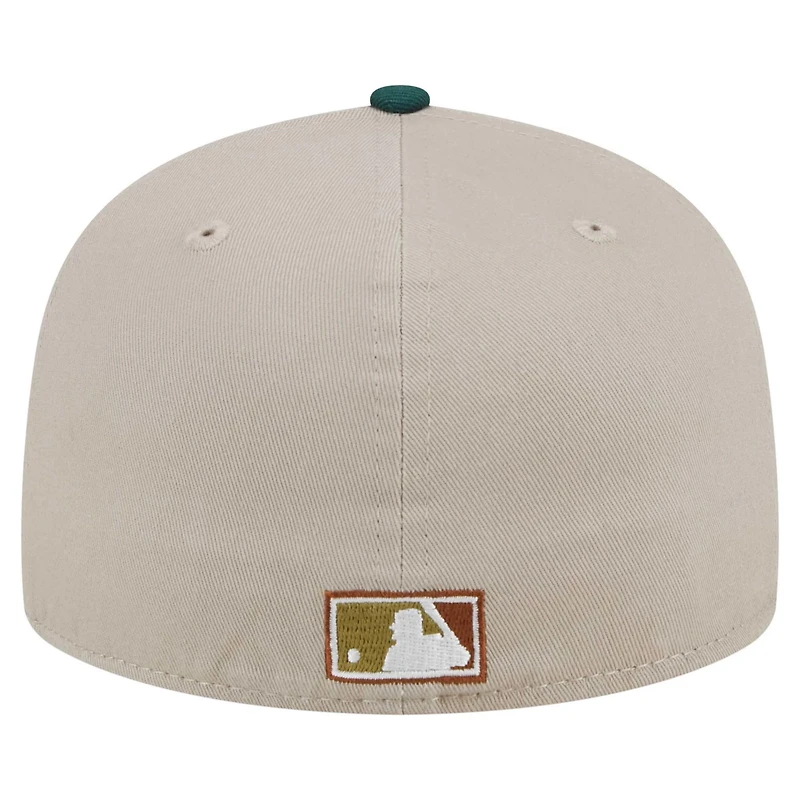 New Era Hunter Green Detroit Tigers Lifestyle Tree Bark Fill 59FIFTY Fitted Hat