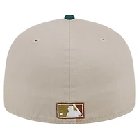 New Era Hunter Green Detroit Tigers Lifestyle Tree Bark Fill 59FIFTY Fitted Hat