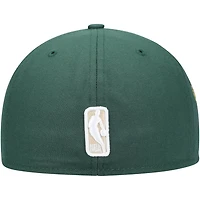 New Era Hunter Milwaukee Bucks 2021 NBA Champs Retro Pop Undervisor 59FIFTY Fitted Hat