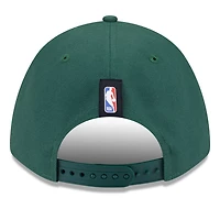 New Era Hunter Milwaukee Bucks 2025 NBA Draft M-Crown A-Frame 9FORTY Adjustable Hat